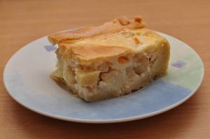 Яблочный пирог со сметаной, рецепт